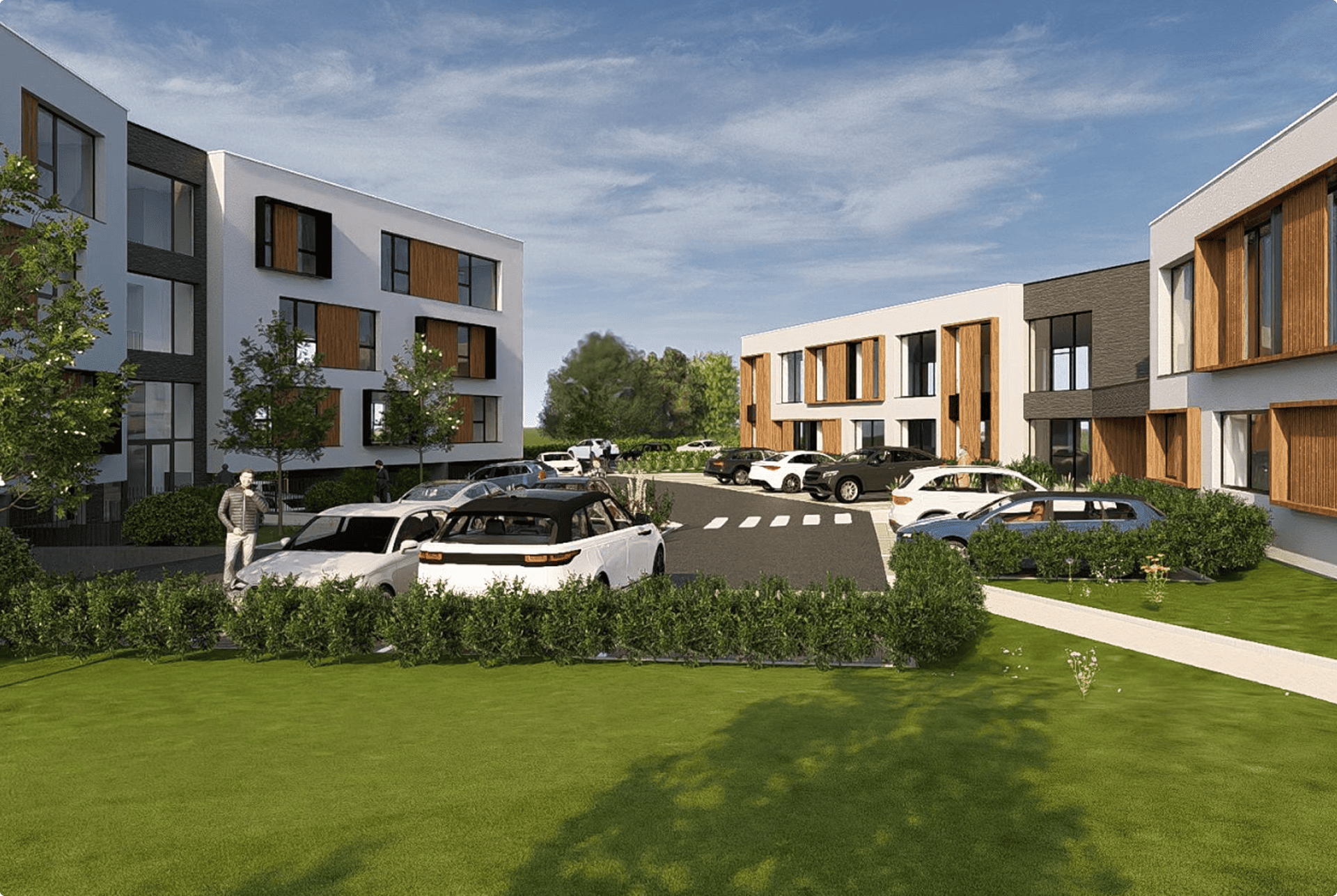 Abo Volo - BMG Fonciere, Programme immobilier, réhabilitation, construction, Nancy, Laxou, Vue 3D