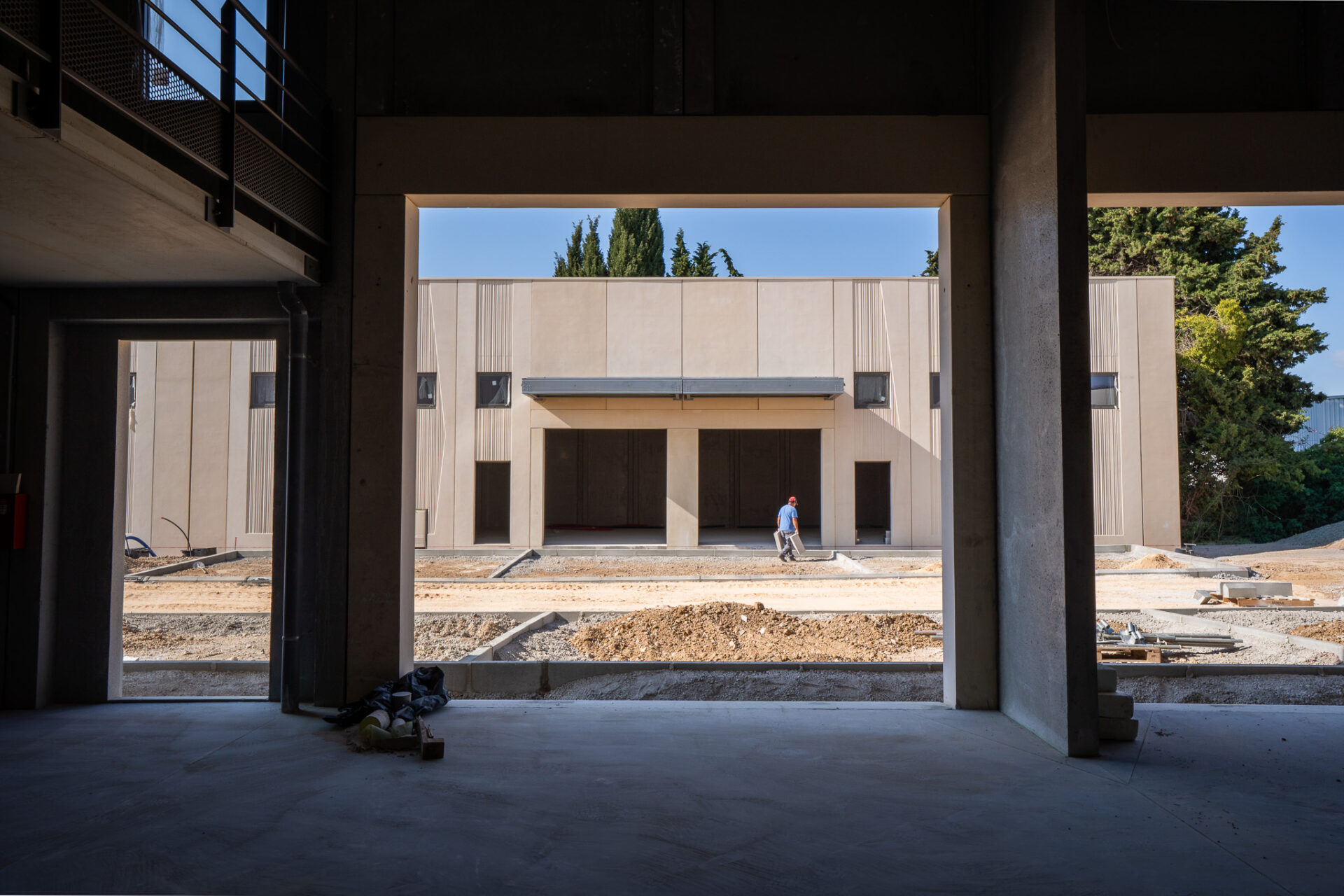 BMG Foncière, Parc de la Renardière, Les Pennes-Mirabeau 13, locaux d’activités, immobilier d’entreprise, chantier, construction