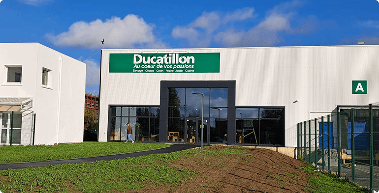 Quais logistiques du nouveau site Ducatillon livré par BMG Foncière.