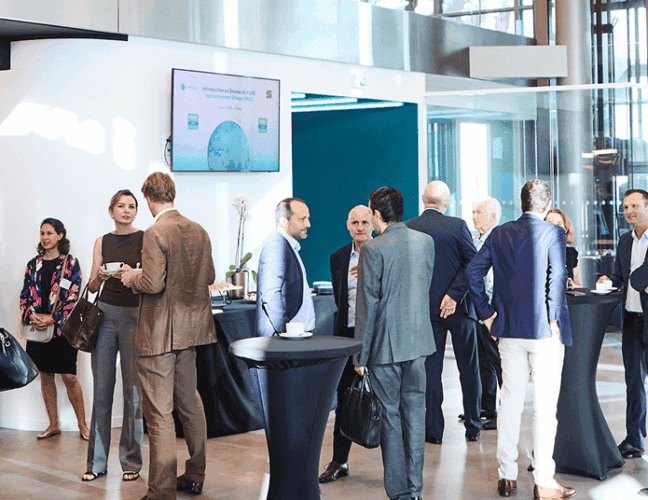 Réception organisée à Euronext Paris à l'occasion du rapprochement entre FSDV et BMG Foncière.