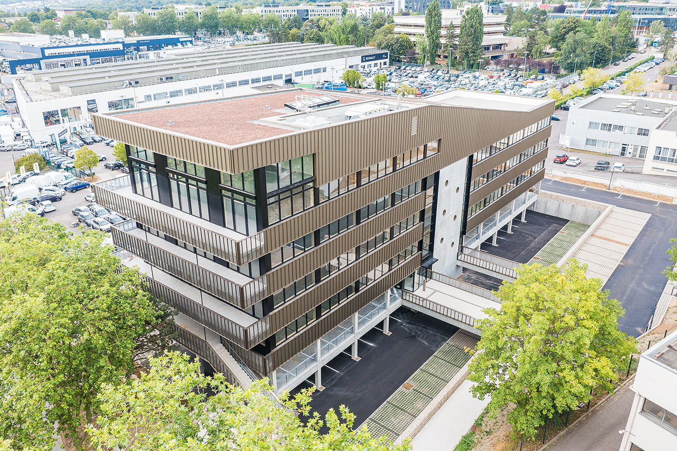 Groupe BMG, immobilier d'entreprise - Projet PHENIX