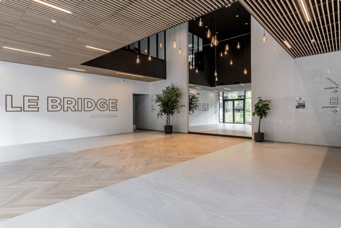 Le Bridge - Programme immobilier- Groupe BMG - immeuble de bureaux - Mérignac (33)