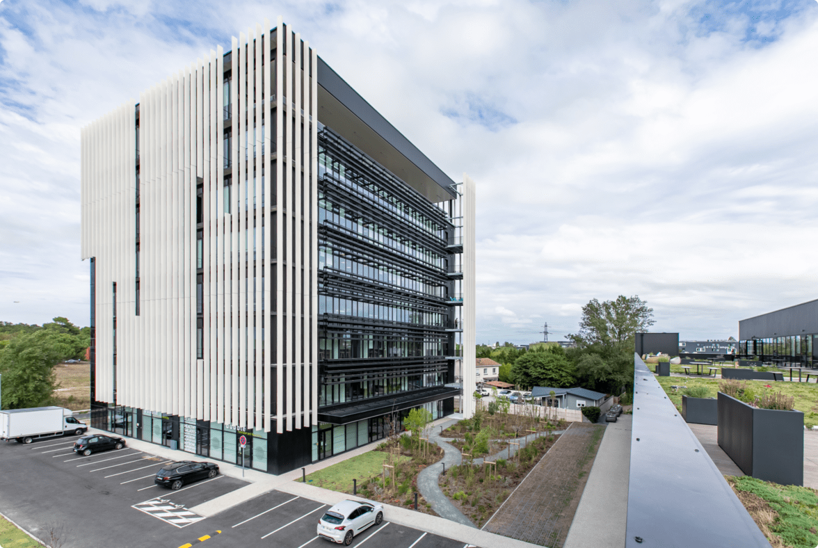 Le Bridge - Programme immobilier- Groupe BMG - immeuble de bureaux - Mérignac (33)