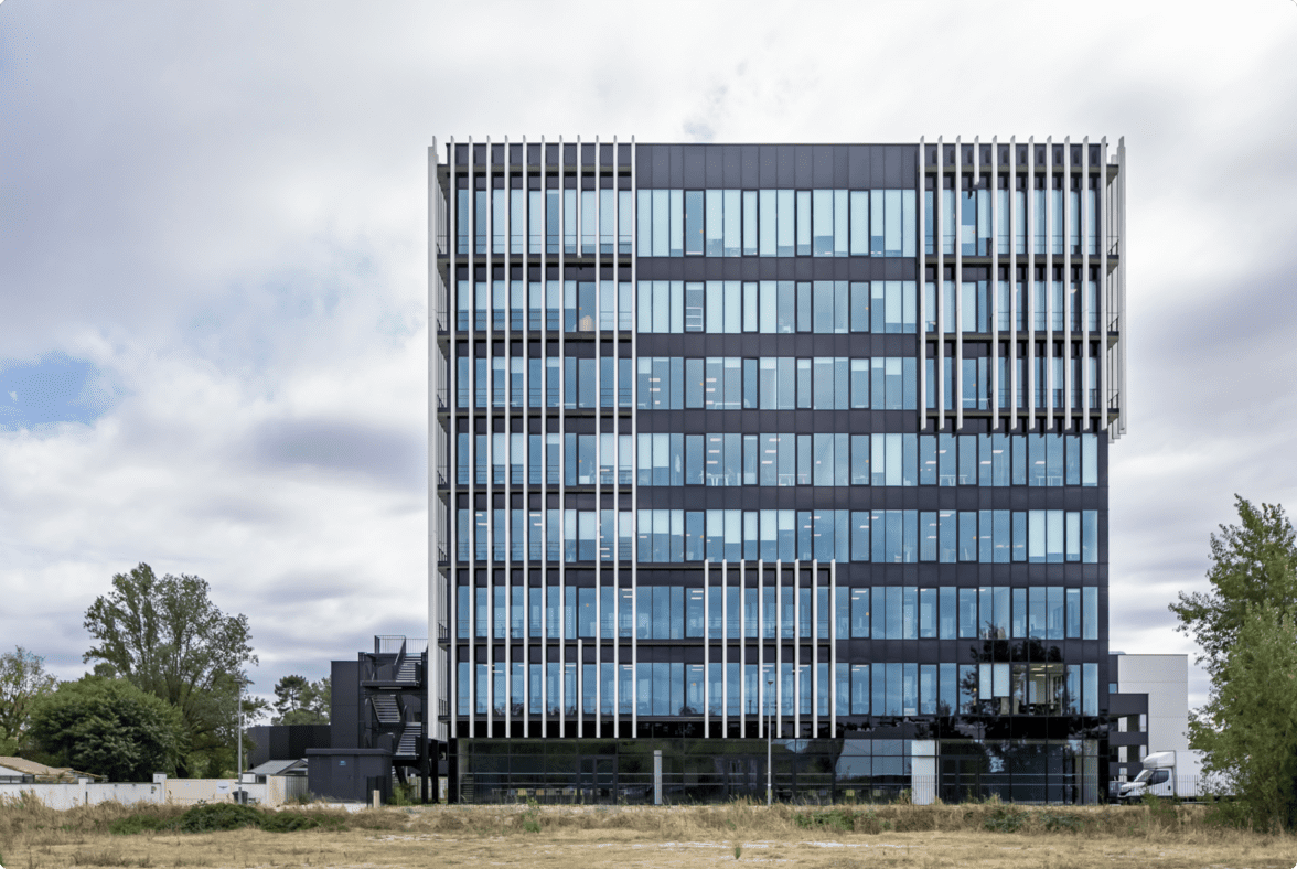 Le Bridge - Programme immobilier- Groupe BMG - immeuble de bureaux - Mérignac (33)