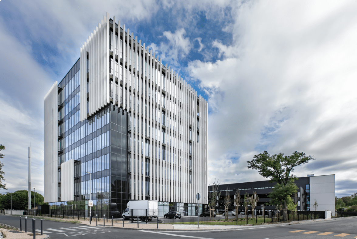 Le Bridge - Programme immobilier- Groupe BMG - immeuble de bureaux - Mérignac (33)